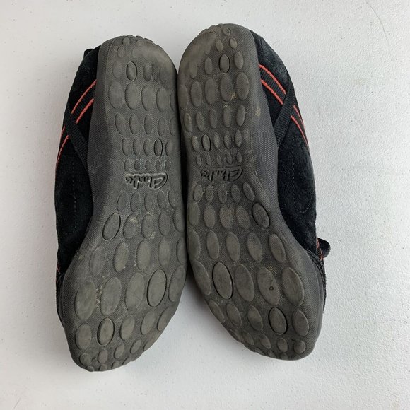 Clarks Haley Cortland 67214 Womens Size 6.5 M Black Pink Shoes Sneakers - Picture 7 of 9